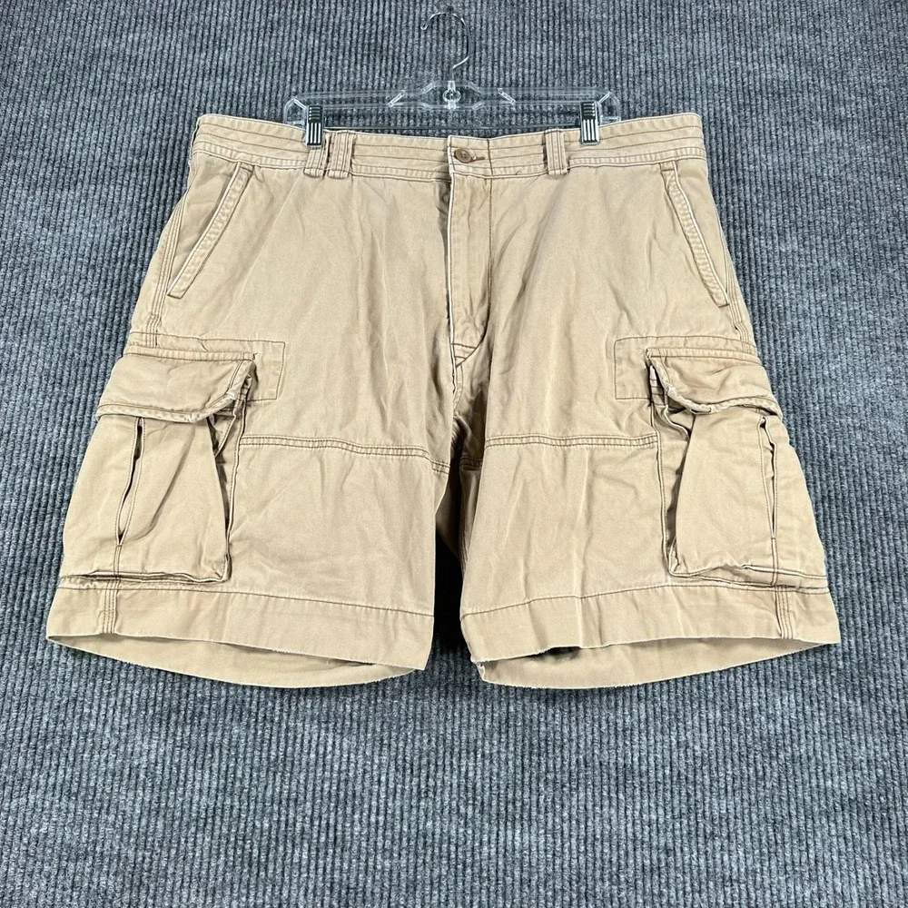 Polo Ralph‎ Lauren Cargo Shorts Mens Size 42 Casual Comfort Baggy Outdoor Prep